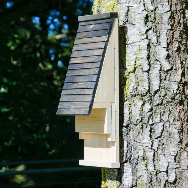 dobar green label Casa para murci&eacute;lagos color natural y negro