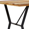 vidaXL Mesa de comedor de madera maciza reciclada 140x80x76 cm