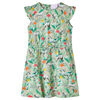 vidaXL Vestido infantil con mangas volantes caqui claro 116