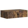 vidaXL Mesa Lateral Montada en la Pared 59 x 34,5 x 17 cm