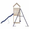 vidaXL Parque infantil de exterior de madera maciza de pino