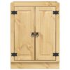 vidaXL Armario con puerta Miel 60 x 46 x 81,5 cm Madera de pino macizo