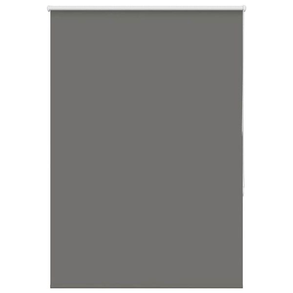 vidaXL Estor Enrollable Opaco gris 110x130 cm Tela Ancho 105,7 cm