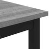 vidaXL Mesa de Caf&eacute; Gris Sonoma 100 x 100 x 45 cm Madera de ingenier&iacute;a