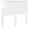 vidaXL Cabecero con cabecera Brillante 135 cm Madera contrachapada