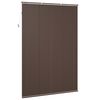 vidaXL Persiana Veneciana Marr&oacute;n Oscuro con Patr&oacute;n 213 x 130 cm PVC