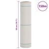 vidaXL Membrana de malezas PP blanca 0,5x150 m