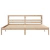 vidaXL Estructura de cama sin colchón madera maciza de pino 180x200 cm