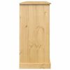 vidaXL Botellero Corona madera maciza de pino 107,5x51x105,5 cm