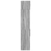 vidaXL Armario estrecho madera ingenier&iacute;a gris Sonoma 45x42,5x225 cm