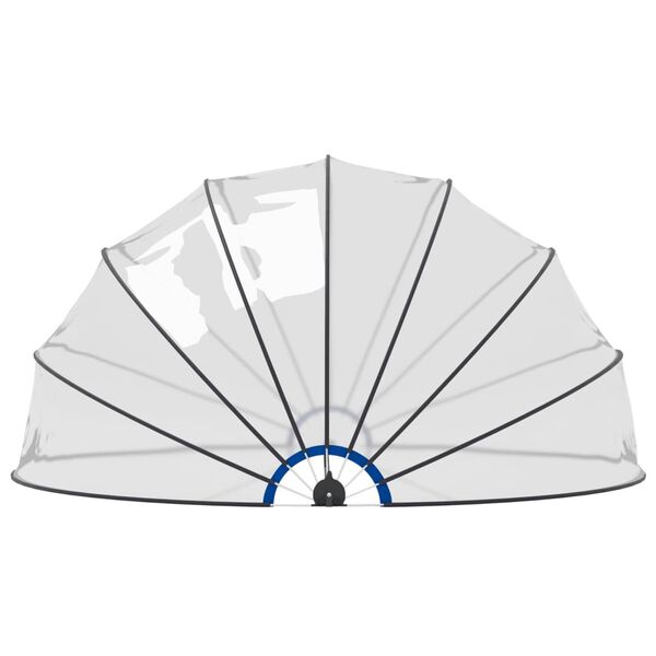 vidaXL Cubierta capota de piscina 559x275 cm