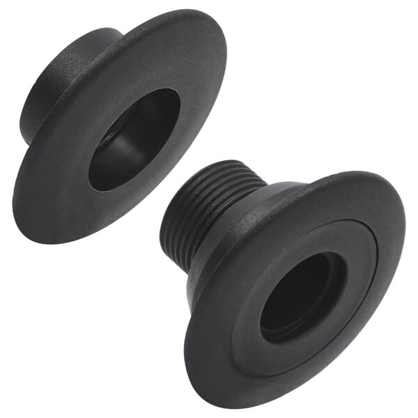 vidaXL Topes para la mesa de futbolín barra 15,9/16 mm 16 piezas