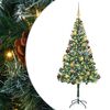vidaXL &Aacute;rbol de Navidad artificial Verde 180 cm PVC y acero