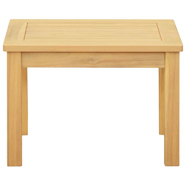 vidaXL Mesa de centro de jard&iacute;n madera maciza de acacia 50x35x36 cm