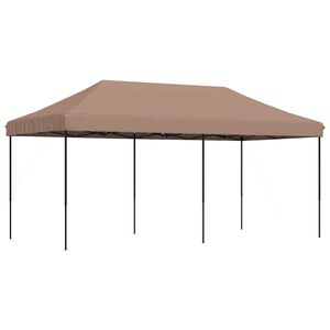 vidaXL Carpa de Fiesta 292 x 580 x 315 cm Marr&oacute;n Tela Oxford
