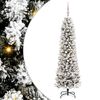 vidaXL &Aacute;rbol de Navidad artificial Blanco 180 cm PVC, Metal y Pl&aacute;stico