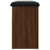 vidaXL Banco zapatero madera de ingenier&iacute;a marr&oacute;n roble 62x32x50 cm