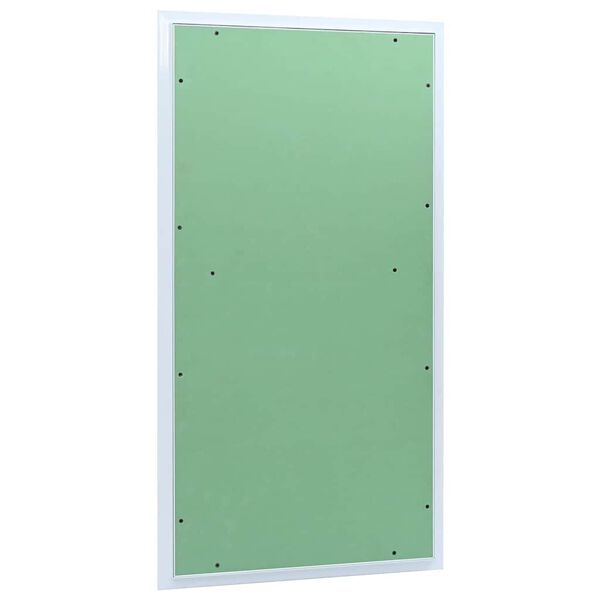 vidaXL Panel de acceso Verde y Plata 55 x 105 cm Aluminio y Pladur