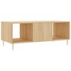 vidaXL Mesa de centro madera contrachapada roble Sonoma 102x50x40 cm