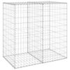 vidaXL Muro de gaviones con cubiertas acero galvanizado 100x60x100 cm