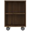 vidaXL Mueble para TV madera contrachapada marrón roble 120x35x48 cm