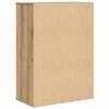 vidaXL Aparador Roble artesanal 60 x 31 x 84 cm Madera de ingenier&iacute;a