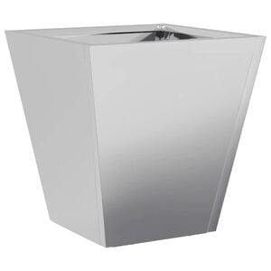 vidaXL Jardinera hexagonal de acero galvanizado 30x30x30 cm