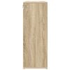 vidaXL Armario Zapatero con estante Roble Sonoma 77,5 x 30 x 83,5 cm