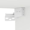 vidaXL Mueble de TV de pared con luces LED blanco 40,5x35x80 cm
