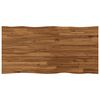 vidaXL Tapa de Mesa Rectangular 90 x 50 x 3,5 cm Rectangular Natural