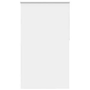 vidaXL Estor Enrollable Opaco Blanco 125x210 cm Tela Ancho 121,6 cm