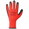 vidaXL Guantes de Trabajo 24 pcs Rojo y Negro 10 / xl