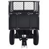 vidaXL Carro remolque inclinable de cortacésped carga de 150 kg