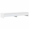 vidaXL Soporte para monitor con cajones blanco 100x27x15 cm madera de ingenier&iacute;a
