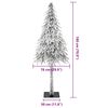 vidaXL Árbol de Navidad con 300 LED con soporte 180 cm PE y Acero