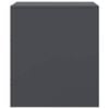 vidaXL Mesitas de noche 2 unidades gris antracita 34,5x39x44 cm