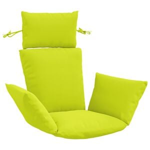 vidaXL Coj&iacute;n Adirondack PUTTEN 100% Poli&eacute;ster Verde brillante.