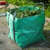 Nature Bolsa de basura para jardín cuadrada verde 325 L 6072401