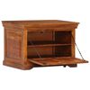 vidaXL Zapatero de madera maciza de acacia 60x40x41 cm