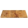vidaXL Tablero de mesa cuadrado madera maciza de mango 70x70x2,5 cm