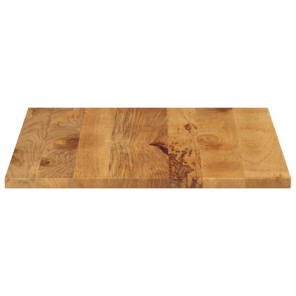 vidaXL Tablero de mesa cuadrado madera maciza de mango 70x70x2,5 cm