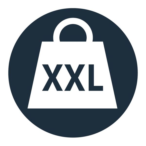 RIDDER Taburete de ba&ntilde;o Zac XXL negro PU/aluminio