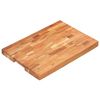vidaXL Tabla de cortar de madera maciza de acacia 50x35x4 cm