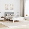 vidaXL Estructura de cama 120 x 190 cm Madera de pino macizo