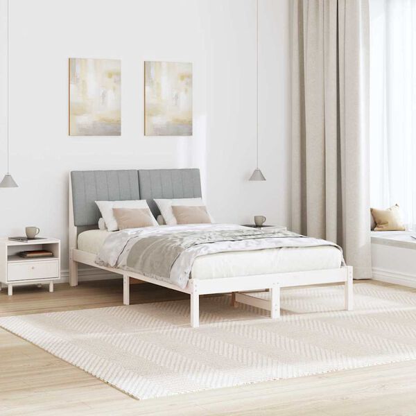 vidaXL Estructura de cama 120 x 190 cm Madera de pino macizo