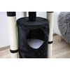 Kerbl &Aacute;rbol para gatos Onyx blanco y negro 81507