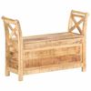 vidaXL Banco de recibidor madera maciza de mango 103x33x72 cm