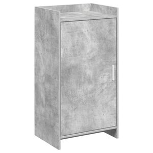 vidaXL Armario Zapatero con puerta Gris Hormig&oacute;n 48 x 36 x 92 cm