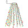vidaXL Red de luces de &aacute;rbol de Navidad 210 LEDs de colores 210 cm