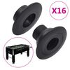 vidaXL Topes para la mesa de futbol&iacute;n barra 15,9/16 mm 16 piezas